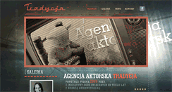 Desktop Screenshot of aktorskatradycja.pl