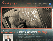 Tablet Screenshot of aktorskatradycja.pl